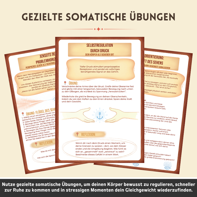 Somatisches Beruhigungs-Arbeitsbuch - Bringe Dein Nervensystem Auf Natürliche Weise Wieder Ins Gleichgewicht