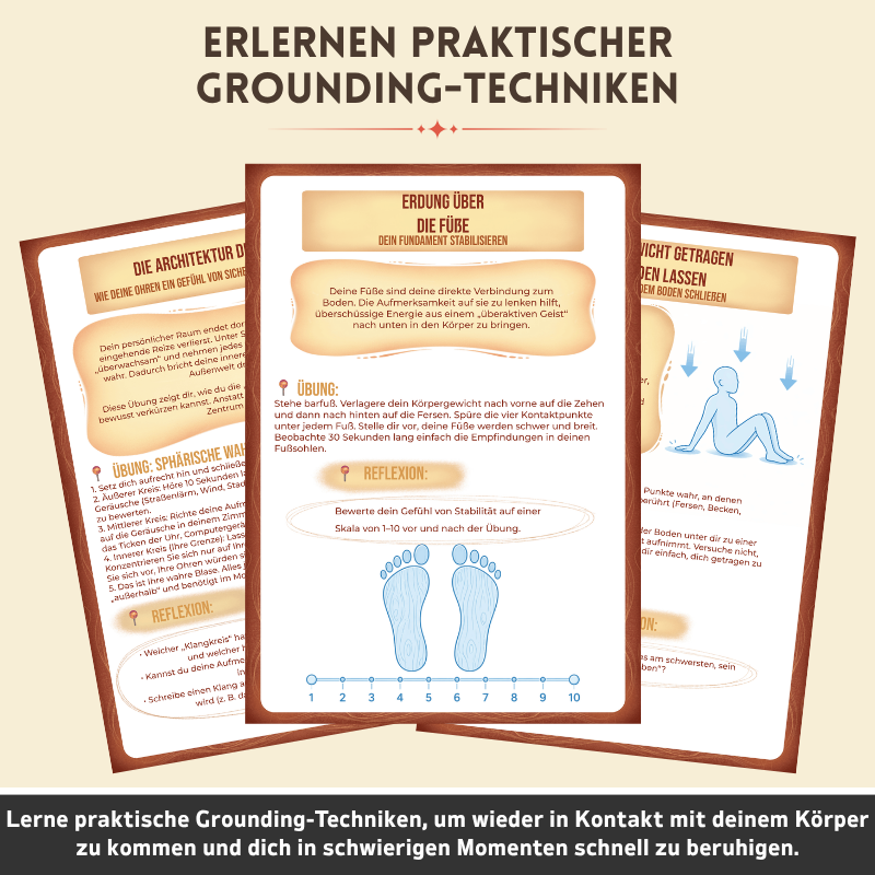 Somatisches Beruhigungs-Arbeitsbuch - Bringe Dein Nervensystem Auf Natürliche Weise Wieder Ins Gleichgewicht