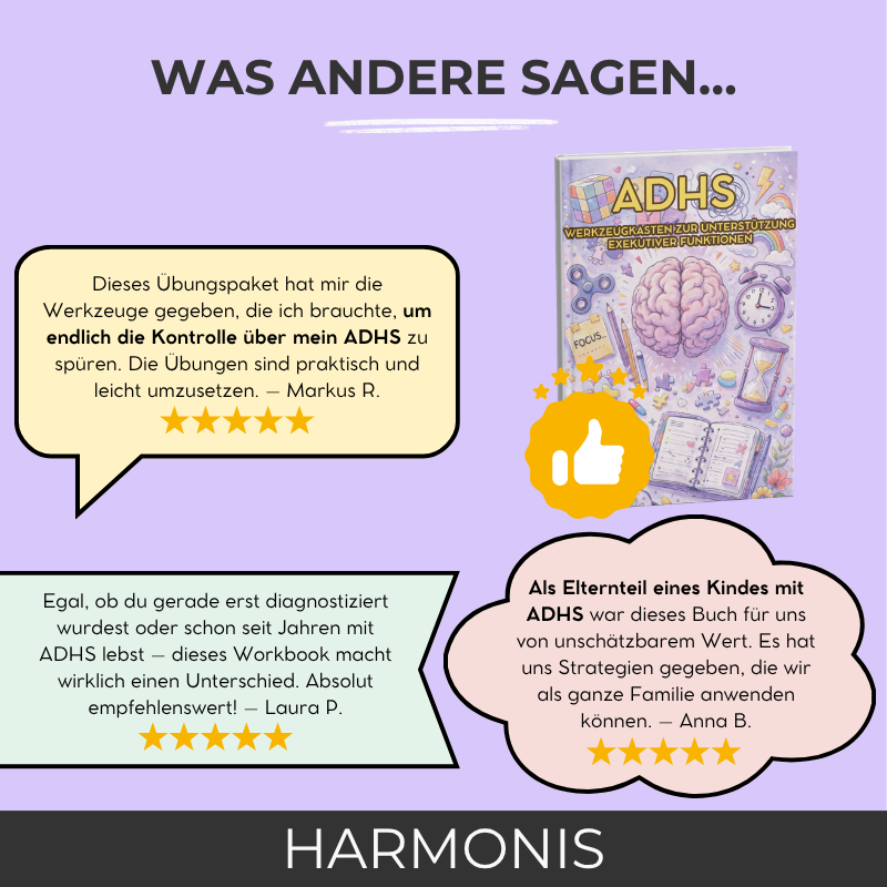ADHS – Werkzeugkasten zur Unterstützung exekutiver Funktionen