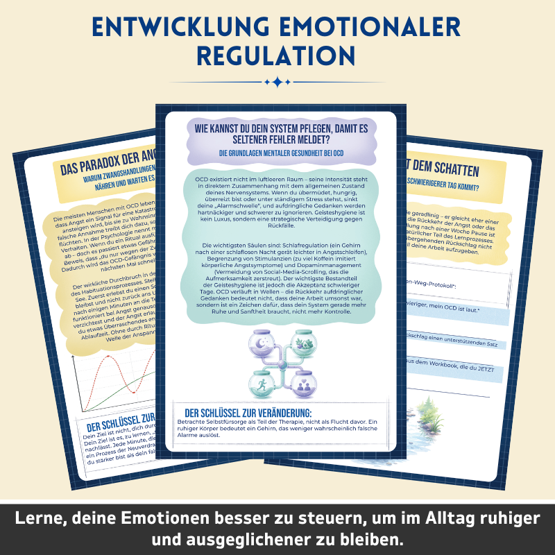 Zwangsstörung (OCD) – Therapeutisches Arbeitsbuch – Therapeutische Werkzeuge und Bewältigungsstrategien