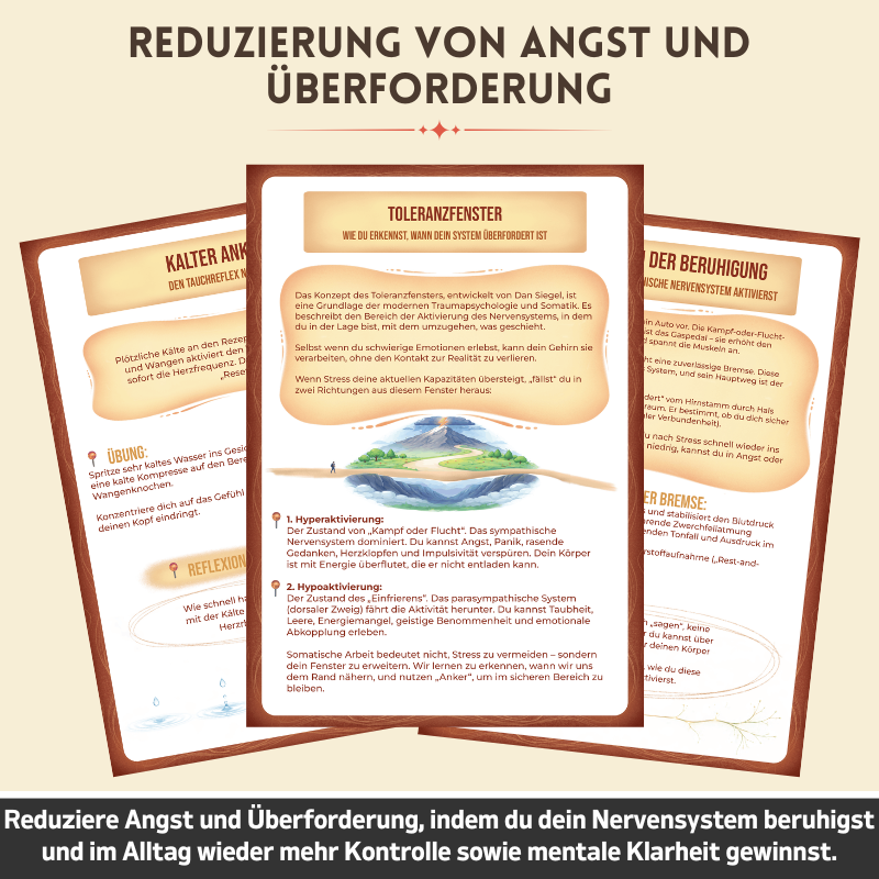 Somatisches Beruhigungs-Arbeitsbuch - Bringe Dein Nervensystem Auf Natürliche Weise Wieder Ins Gleichgewicht